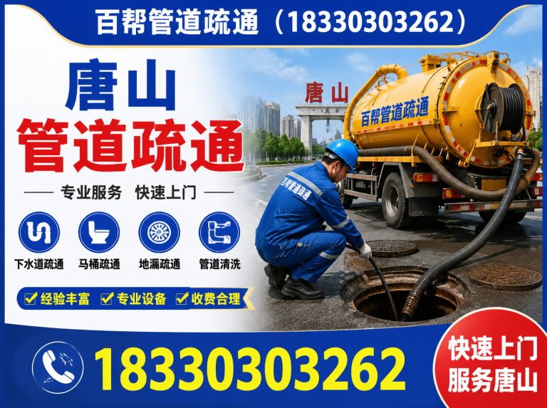 唐山市汉沽管理区唐山管道疏通展示图
